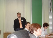 На семинаре в ОАО "Северо-Западный Телеком", 2009 г.